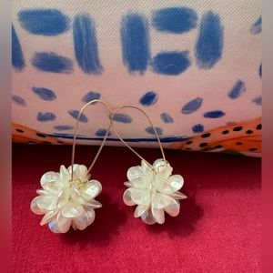 White Earrings